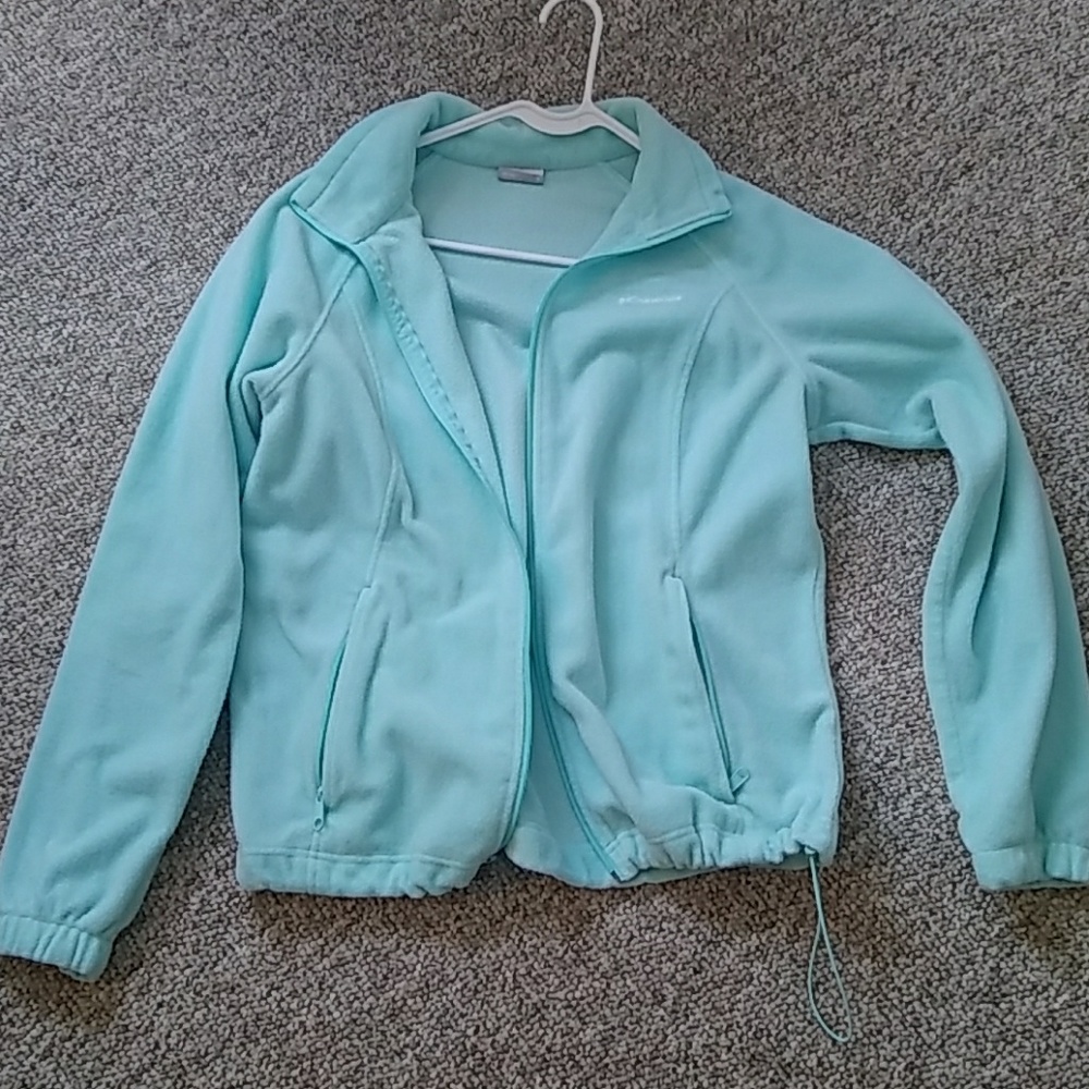 Columbia zip up sweater
